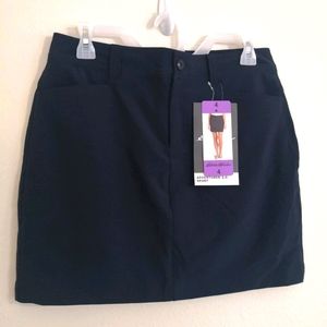 Ladies Navy Blue Skort - Eddie Bauer
